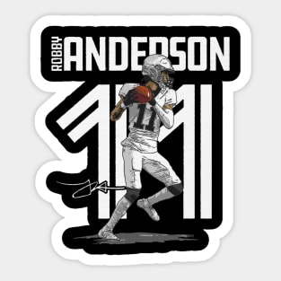 Robby Anderson Carolina Inline Sticker